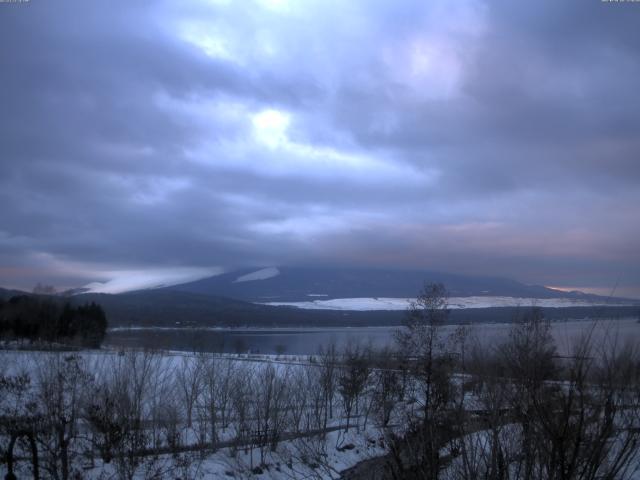 山中湖からの富士山