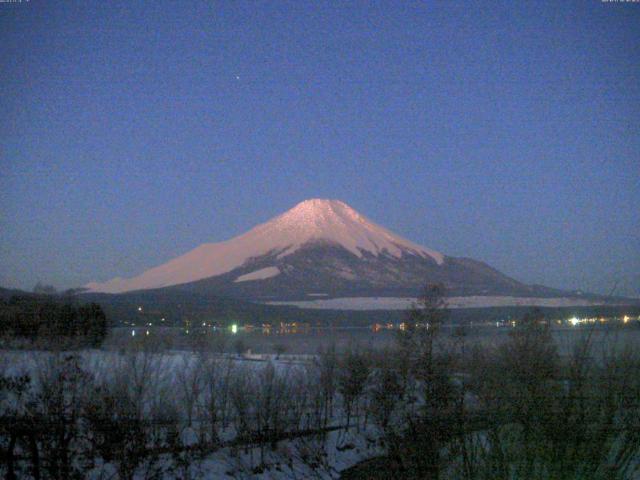 山中湖からの富士山