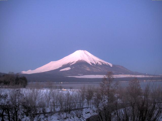 山中湖からの富士山