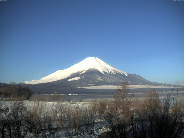 山中湖からの富士山