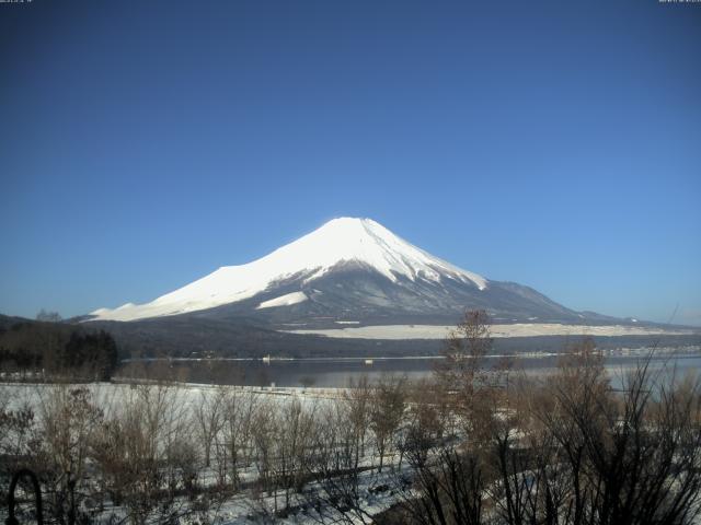 山中湖からの富士山