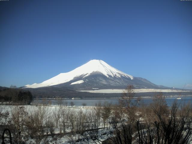 山中湖からの富士山