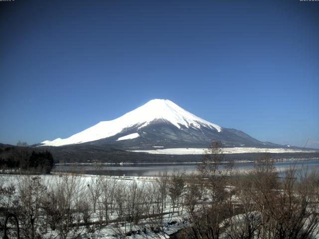 山中湖からの富士山
