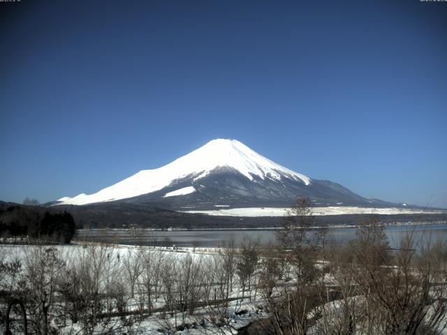 山中湖からの富士山