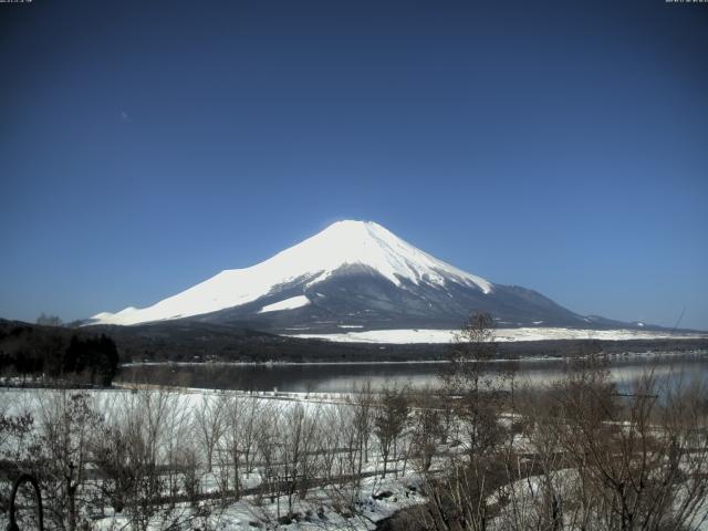 山中湖からの富士山