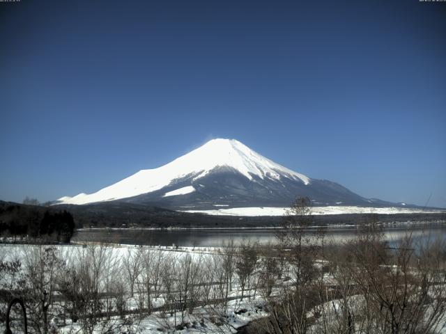 山中湖からの富士山