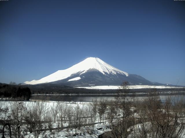 山中湖からの富士山