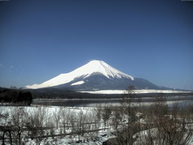 山中湖からの富士山