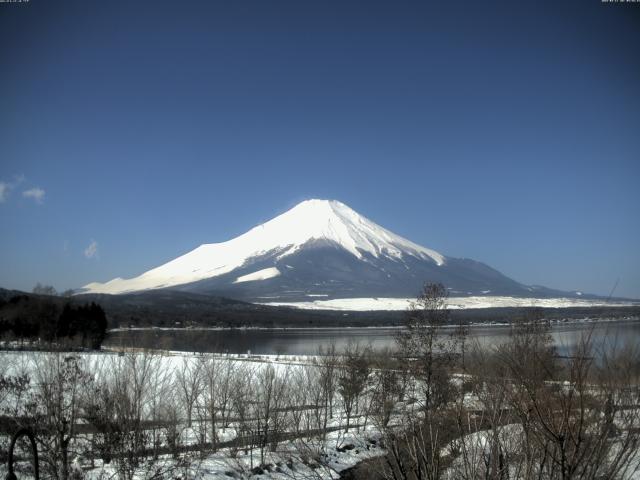 山中湖からの富士山