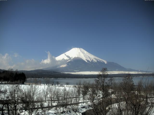 山中湖からの富士山
