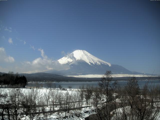 山中湖からの富士山