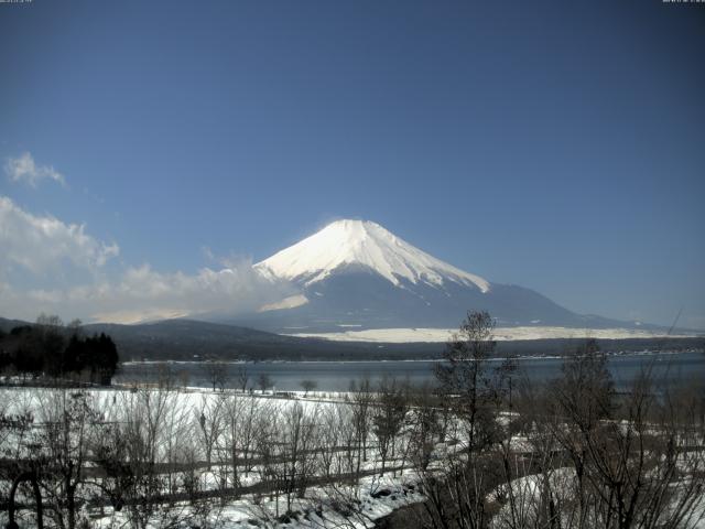 山中湖からの富士山
