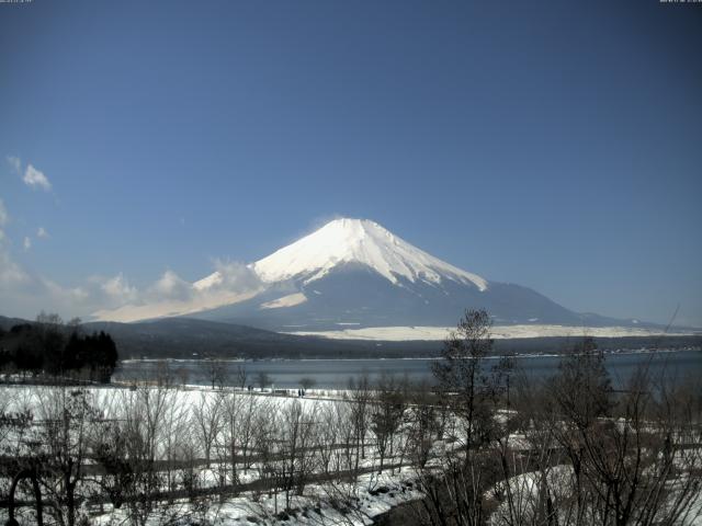 山中湖からの富士山