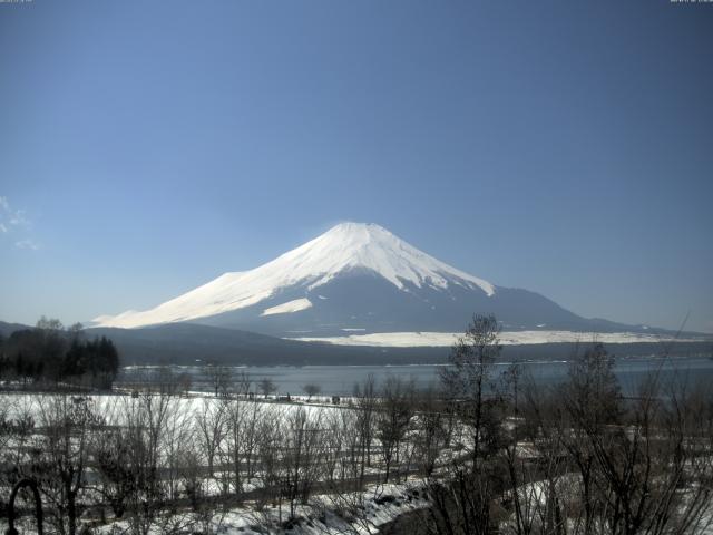 山中湖からの富士山
