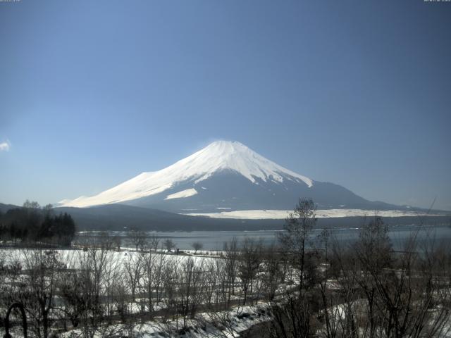 山中湖からの富士山