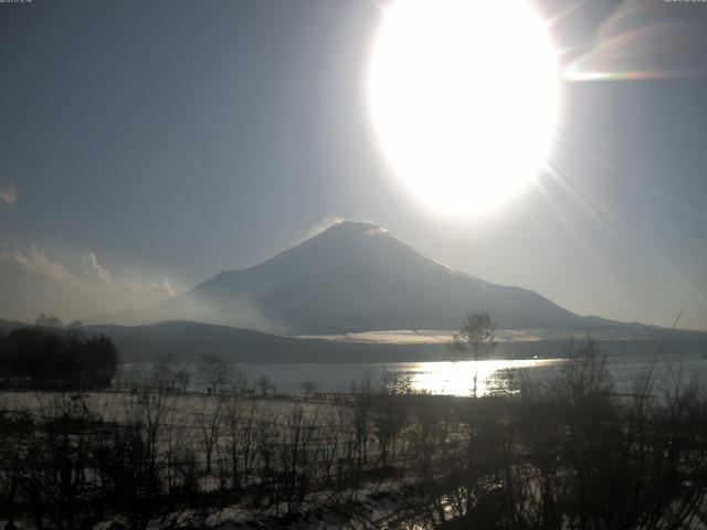 山中湖からの富士山