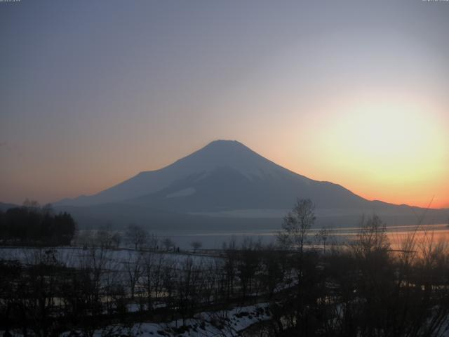 山中湖からの富士山