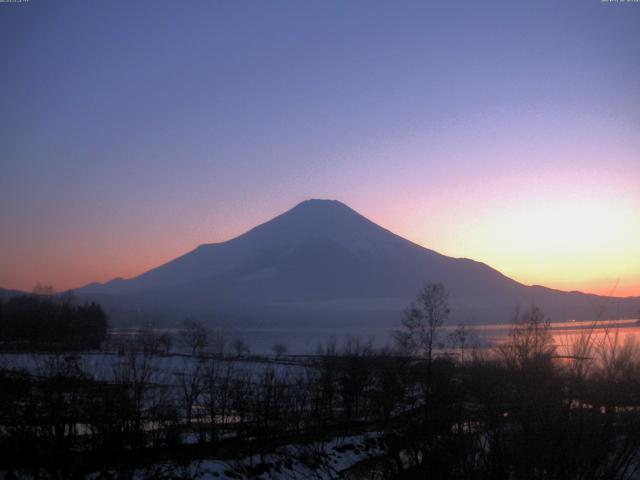 山中湖からの富士山
