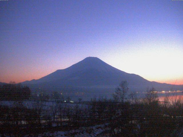 山中湖からの富士山