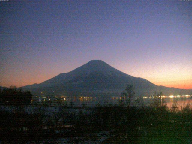 山中湖からの富士山