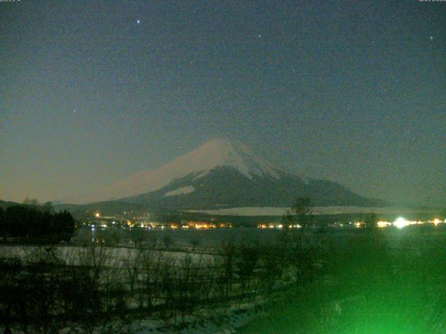 山中湖からの富士山
