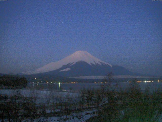 山中湖からの富士山