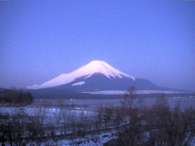山中湖からの富士山