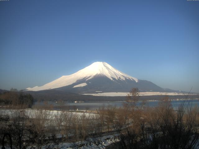 山中湖からの富士山