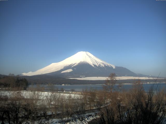 山中湖からの富士山