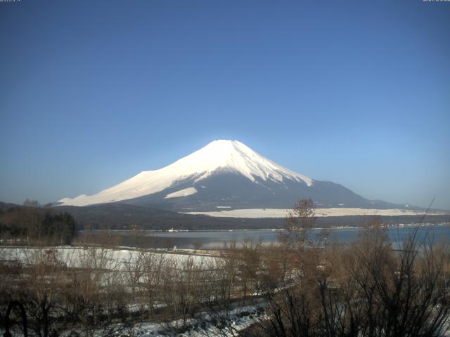 山中湖からの富士山