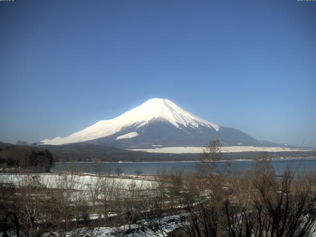 山中湖からの富士山
