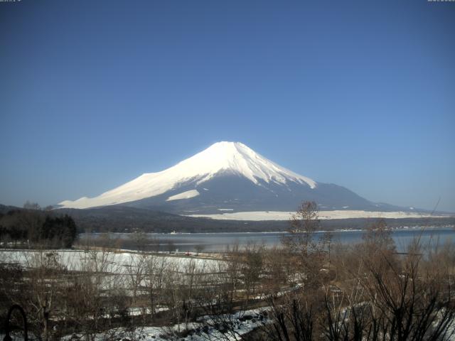 山中湖からの富士山