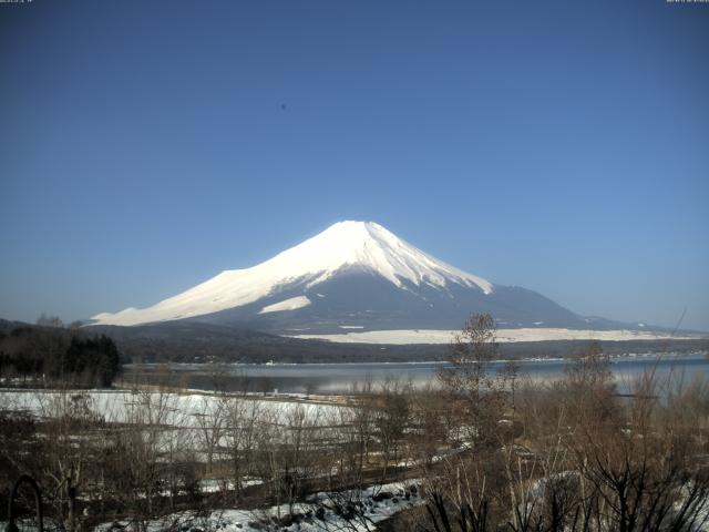 山中湖からの富士山