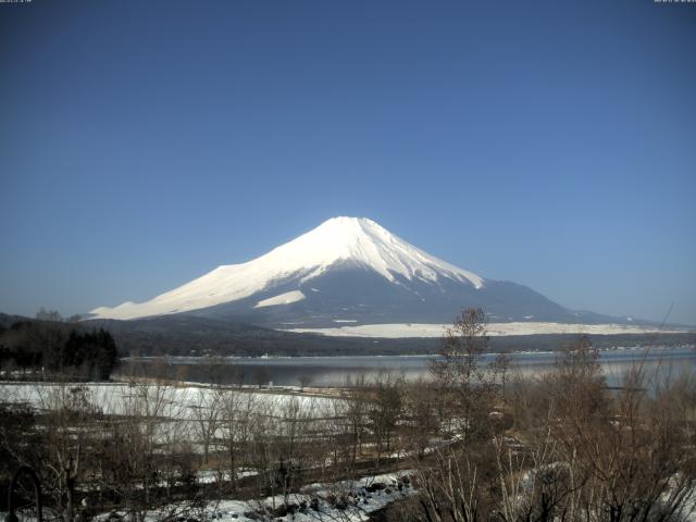 山中湖からの富士山