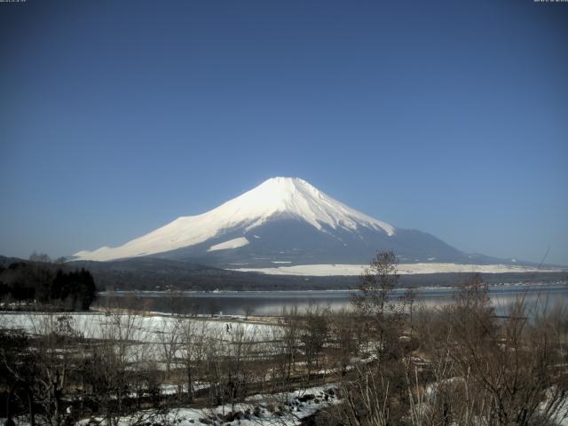 山中湖からの富士山