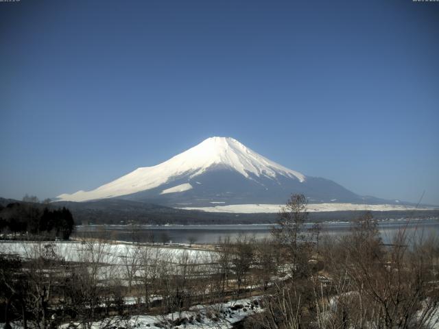 山中湖からの富士山