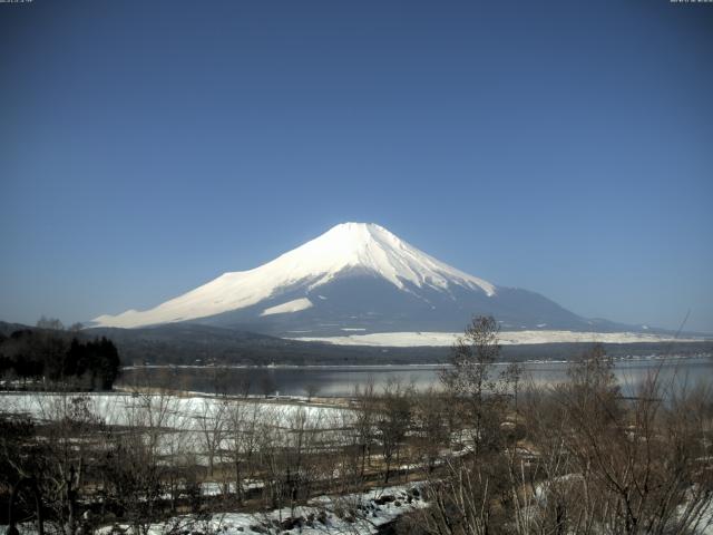 山中湖からの富士山