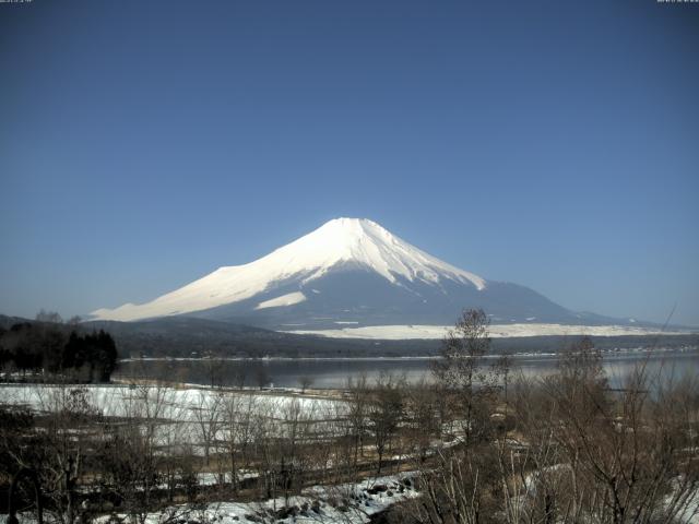 山中湖からの富士山