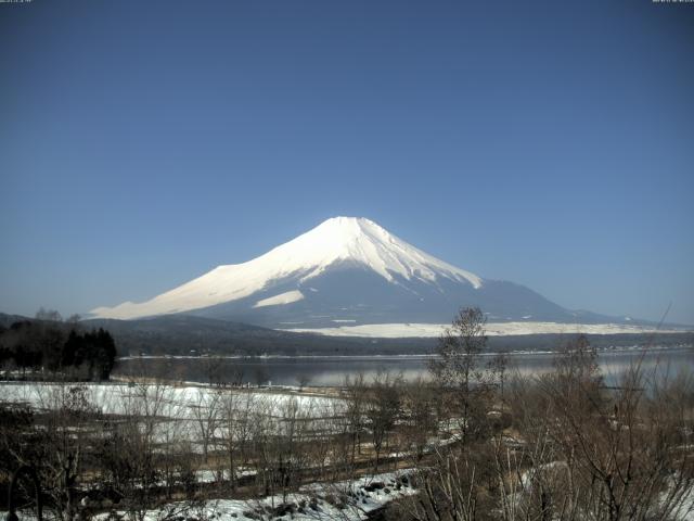 山中湖からの富士山