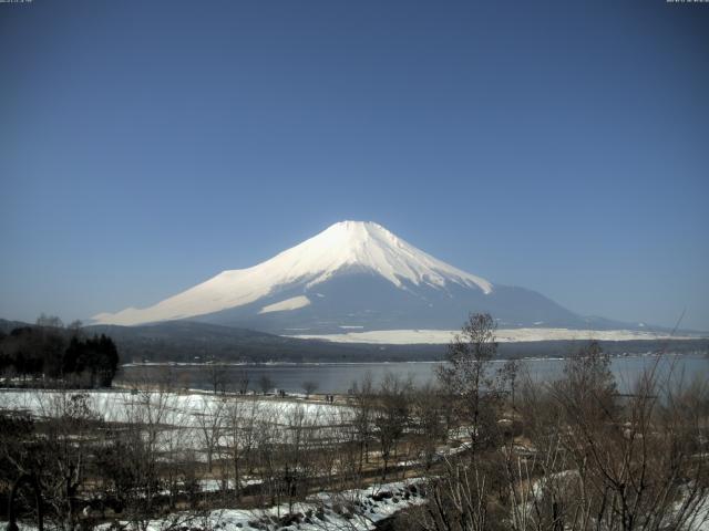 山中湖からの富士山
