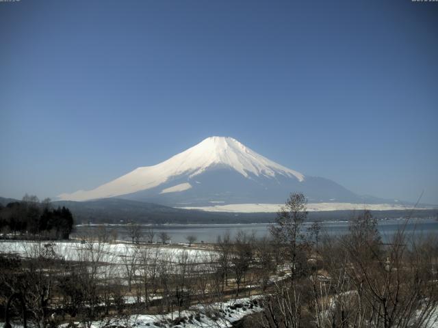 山中湖からの富士山