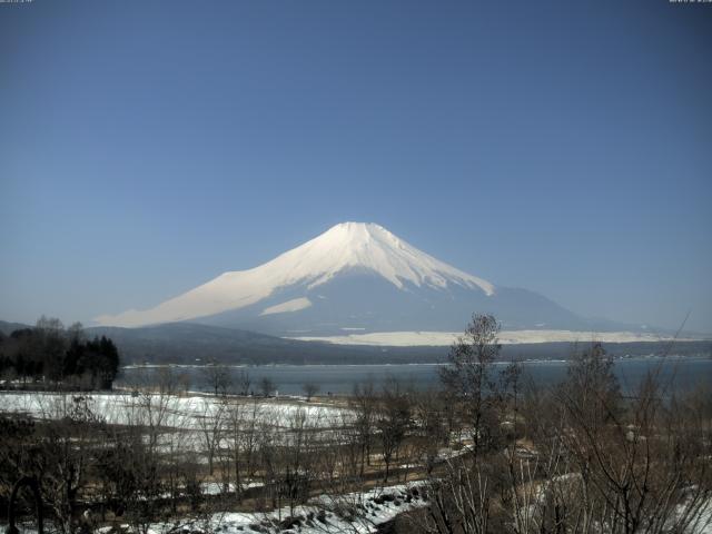 山中湖からの富士山