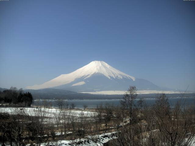 山中湖からの富士山