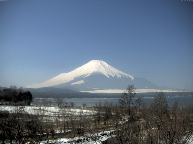 山中湖からの富士山