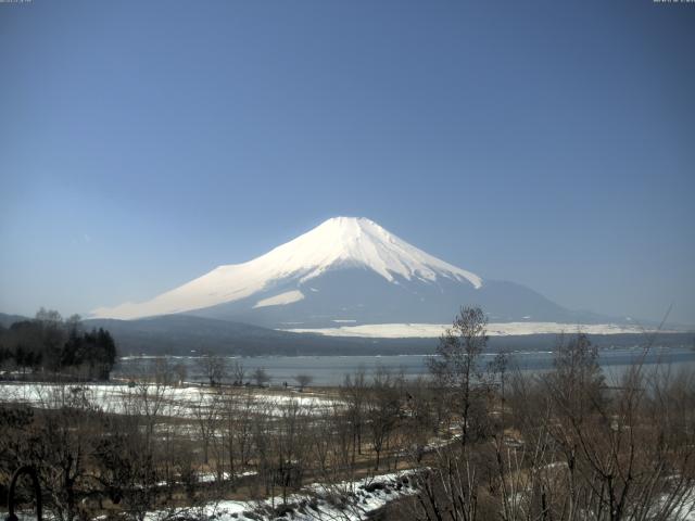山中湖からの富士山