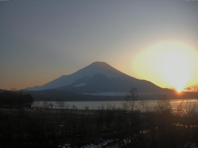 山中湖からの富士山