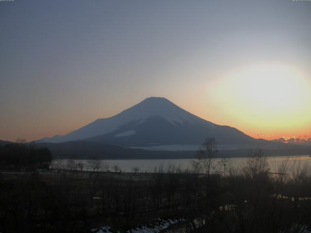 山中湖からの富士山