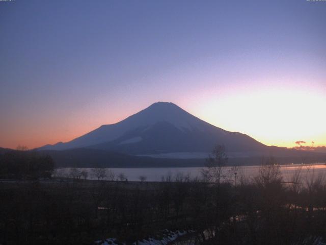 山中湖からの富士山