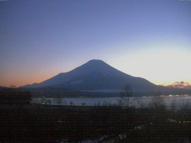 山中湖からの富士山
