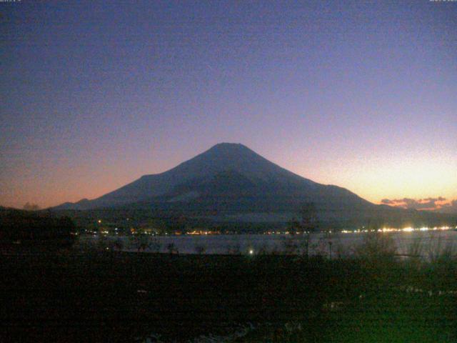 山中湖からの富士山